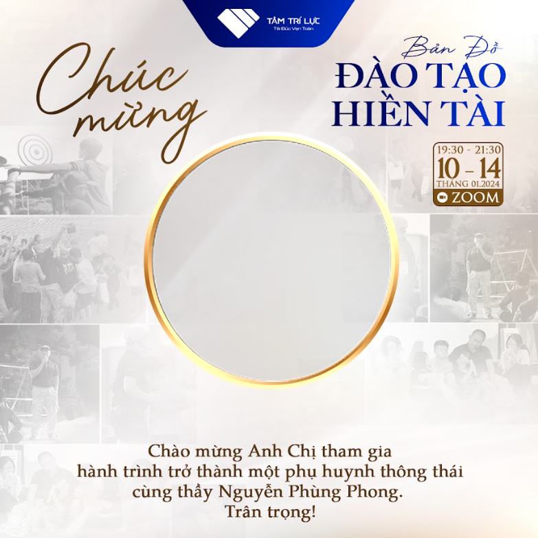 Thư mời từ Tâm Trí Lực